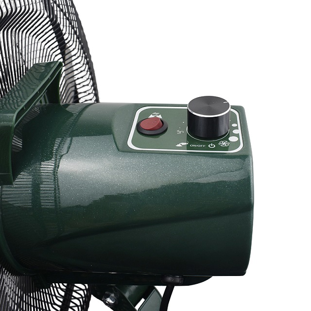18 inch commercial fan with stepless control-green color