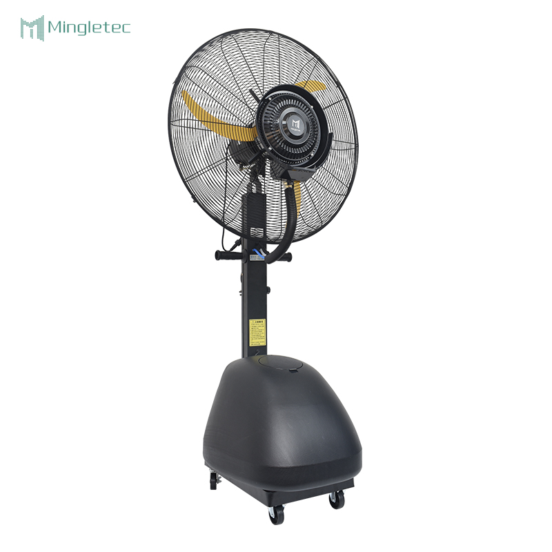 Outdoor Use 26 Inch Electric Oscillating Mist Fan with 60L Water Tank