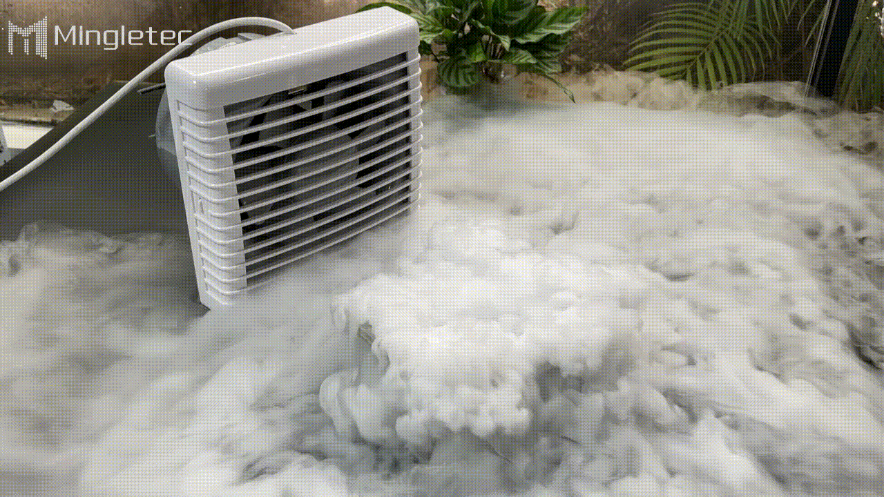 Mingletec high efficiency exhaust fan with Auto shutter