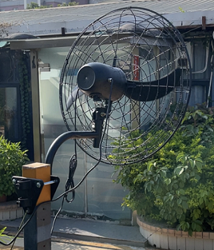 Mingletec industrial wall fan