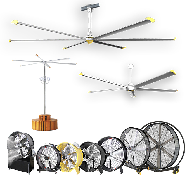 Industrial HVLS Fans Manufacturer