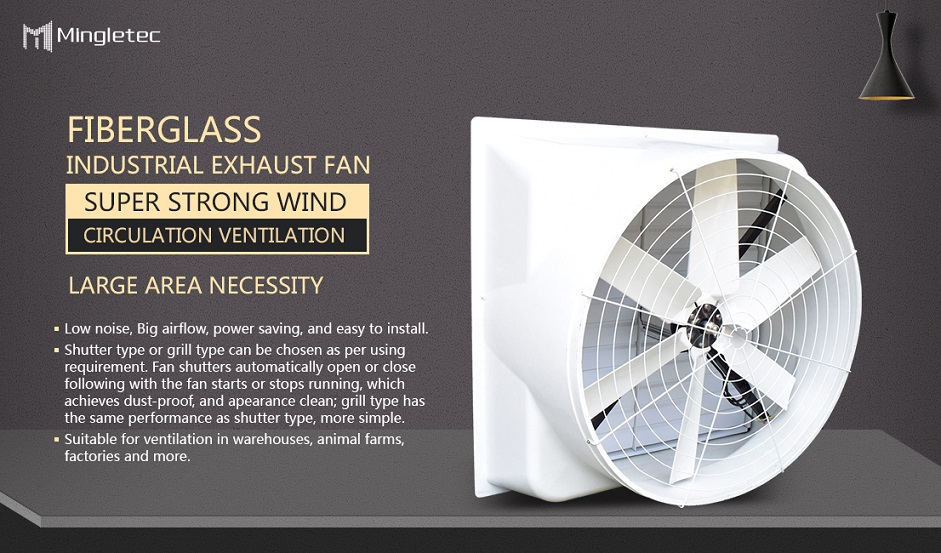 Mingletec FRP exhaust fan