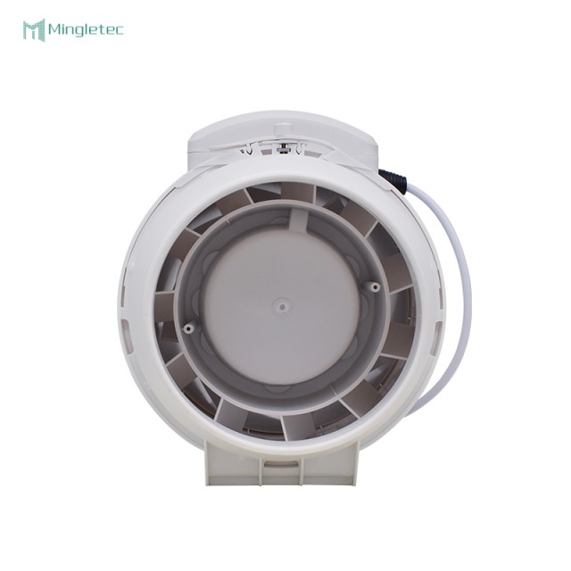 4 6 8 Inch Bldc Plastic Ventilation Inline Duct Fan