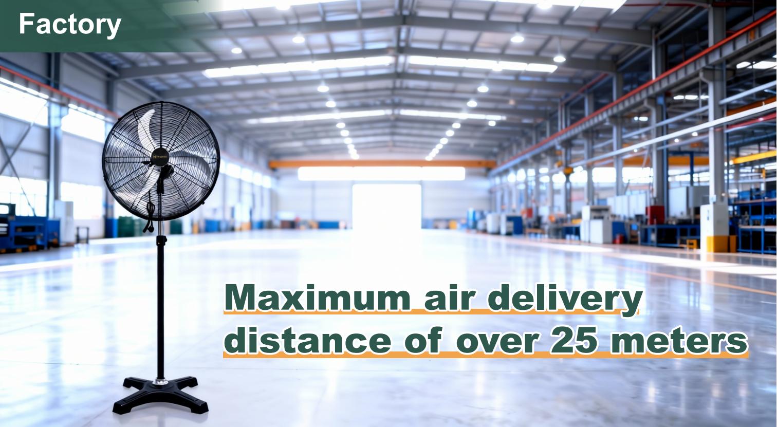 industrial fan for factory use