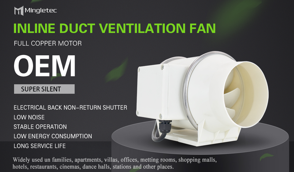 OEM inline duct Ventilation Fan