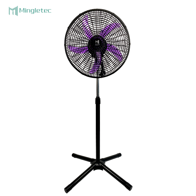 18 Inch Plastic Ox Base Electric Commercial Standing Fan for Home Use