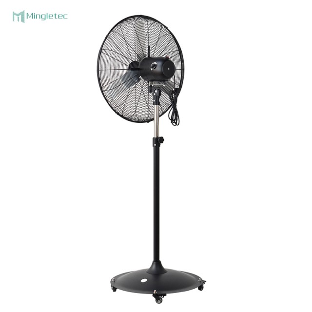 Electric Industrial Pedestal Cooling Fan with Wheels