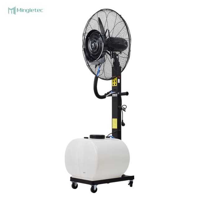 30inch oscillating industrial water spray cooling fan