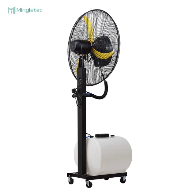 Outdoor Use Industrial Mist Fan with 60L Water Tank