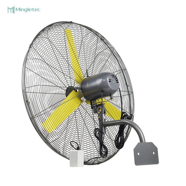 36inch oscillating wall fan with switch control