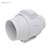 4 6 8 Inch Bldc Plastic Ventilation Inline Duct Fan