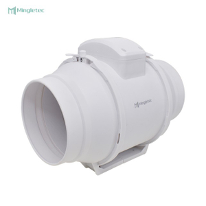 4 6 8 Inch Bldc Plastic Ventilation Inline Duct Fan