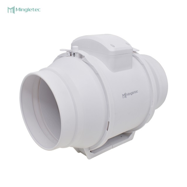 4 6 8 Inch Bldc Plastic Ventilation Inline Duct Fan