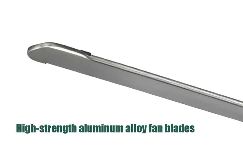 aluminum blade fan