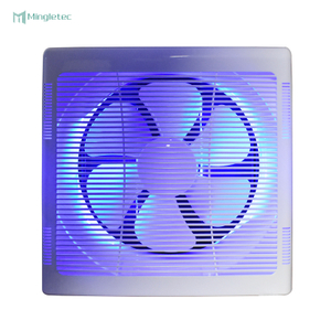 10 12 Inch Kitchen Bathroom Use Bldc Quiet Exhaust Fan with Led Light