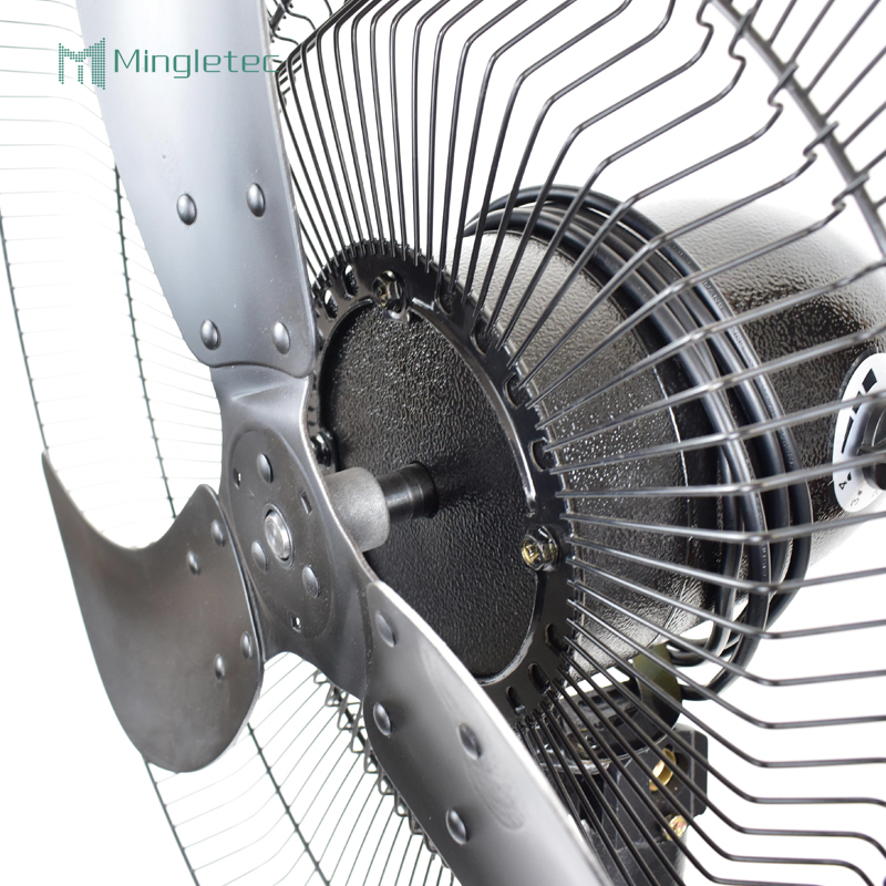 Large Size Black Silver Air Mover Industrial Metal Fan with Best Price
