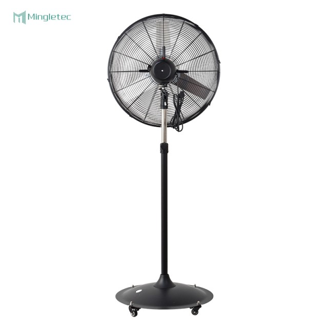 Electric Industrial Pedestal Cooling Fan with Wheels