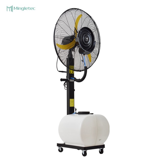 Outdoor Use Industrial Mist Fan with 60L Water Tank