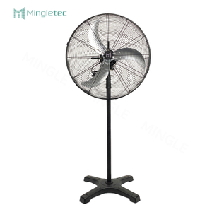 20 24 26 30 36 inch high air volume electric metal ox base stand fan