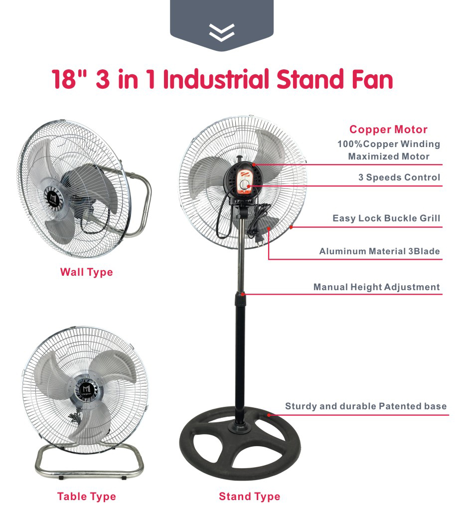 product details of 3 in 1 stand fan