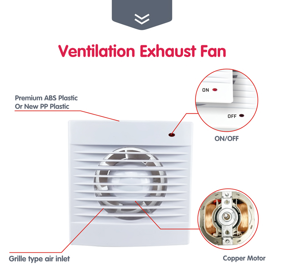 internal part of exhaust fan