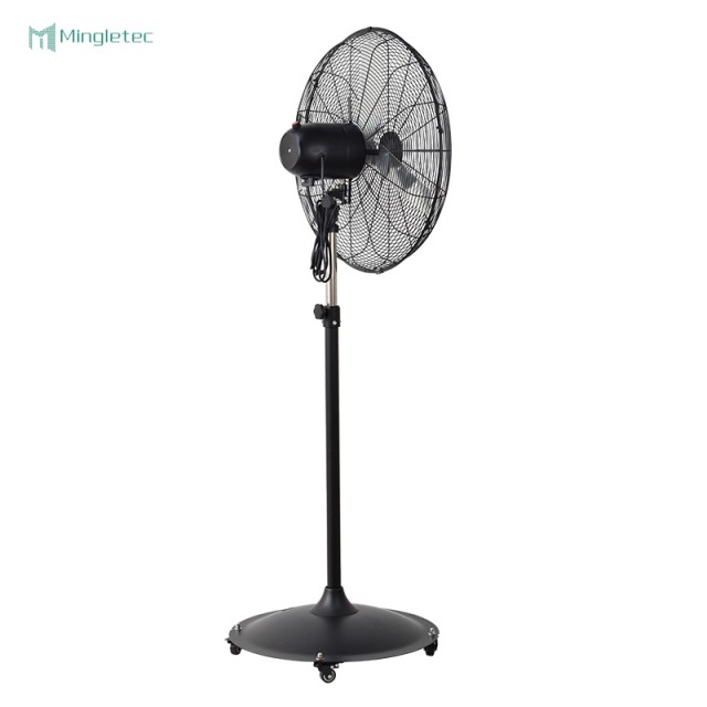 Electric Industrial Pedestal Cooling Fan with Wheels