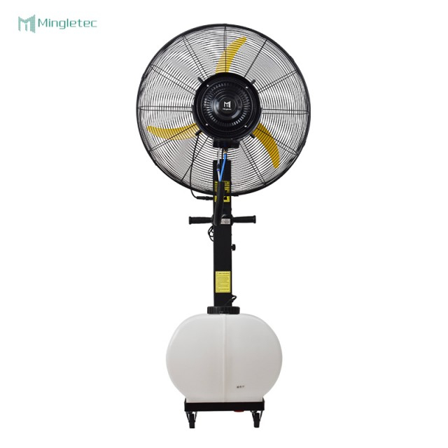 Outdoor Use Industrial Mist Fan with 60L Water Tank