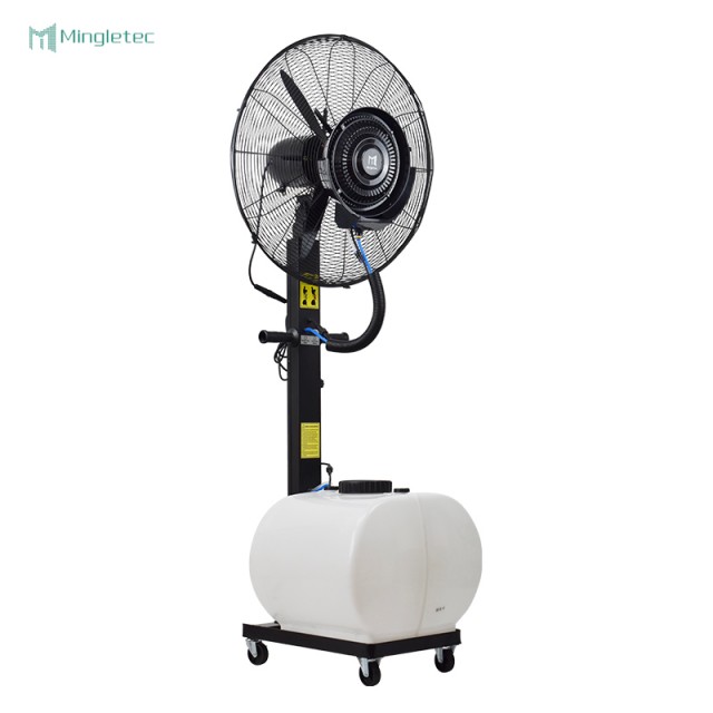 30inch oscillating industrial water spray cooling fan