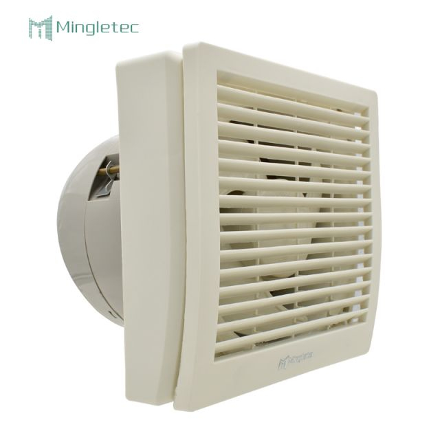 150mm PP Plastic AC Motor Square Wall Mount Exhaust Fan