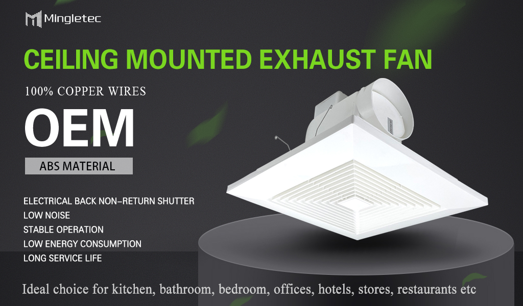 ceiling mounted ventilation fan