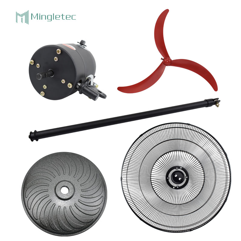the parts of full set industrial fan