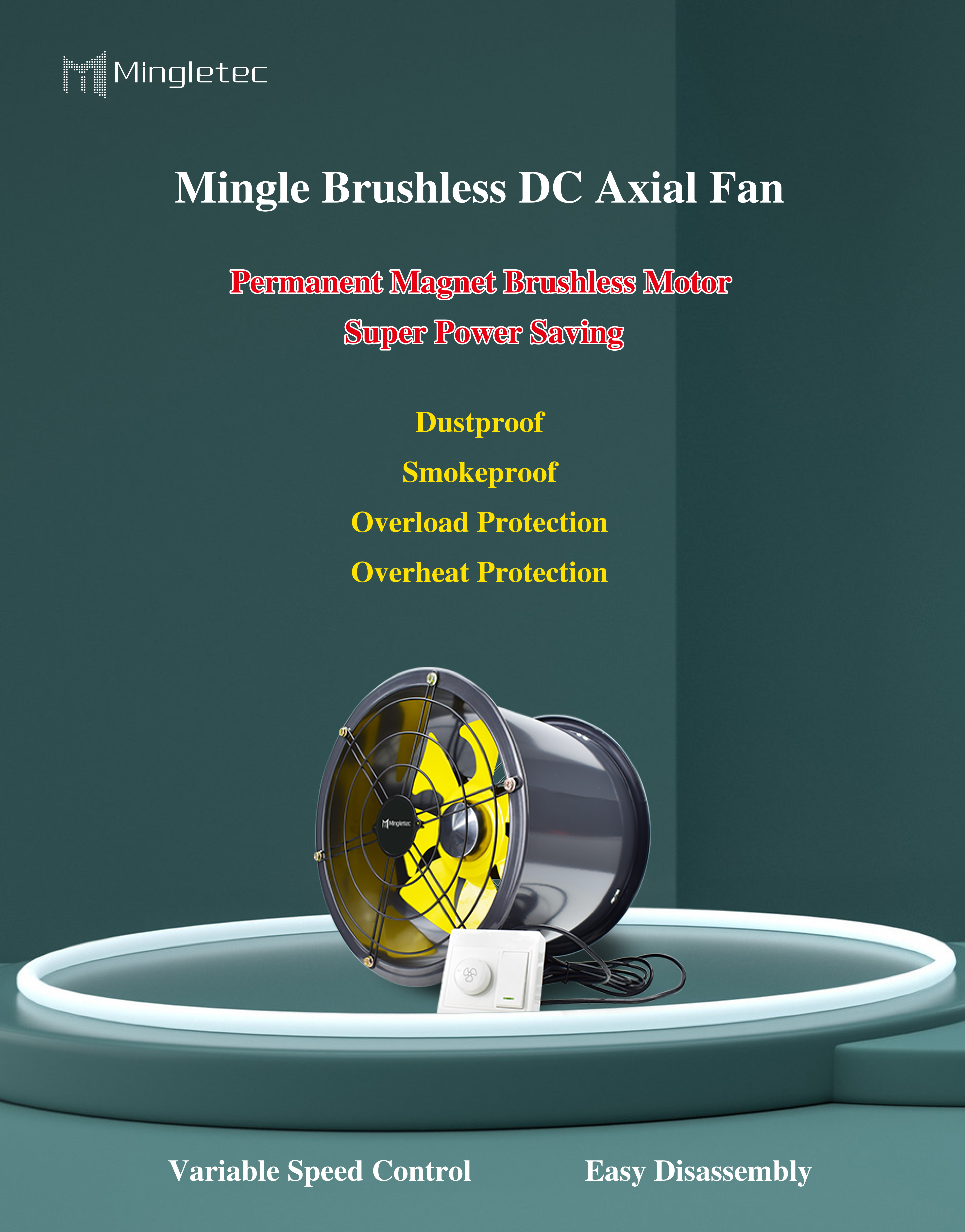 brushless BL DC axial blower fan, super energy saving