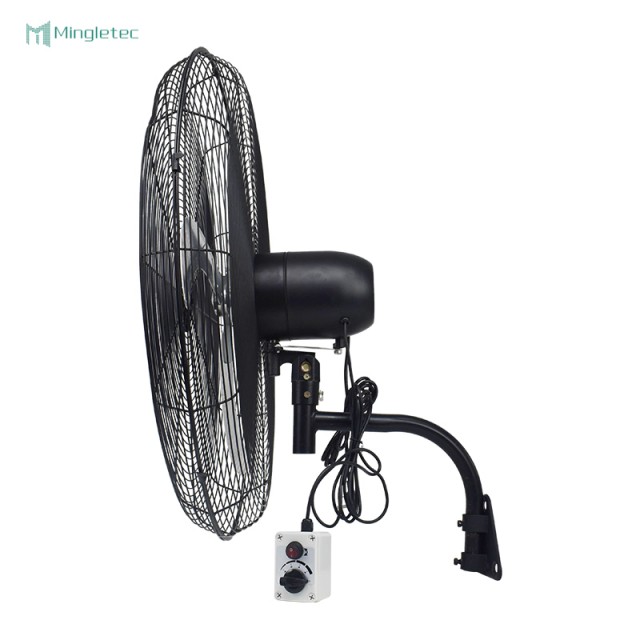 Factory Use Industrial Oscillating Wall Mount Fan