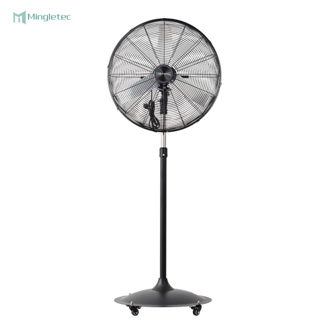 Electric Industrial Pedestal Cooling Fan with Wheels