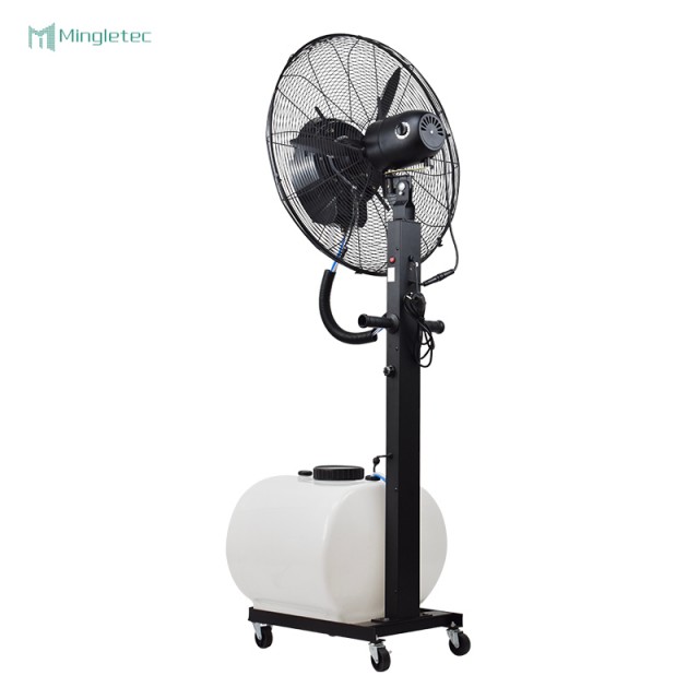 30inch oscillating industrial water spray cooling fan