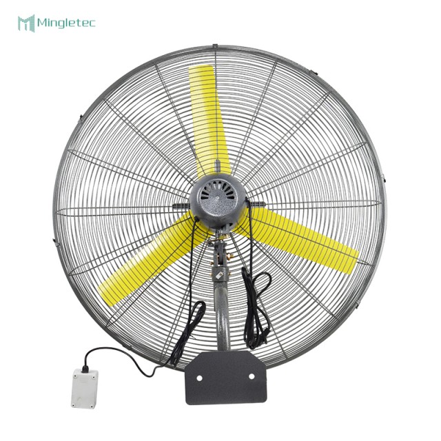 36inch oscillating wall fan with switch control