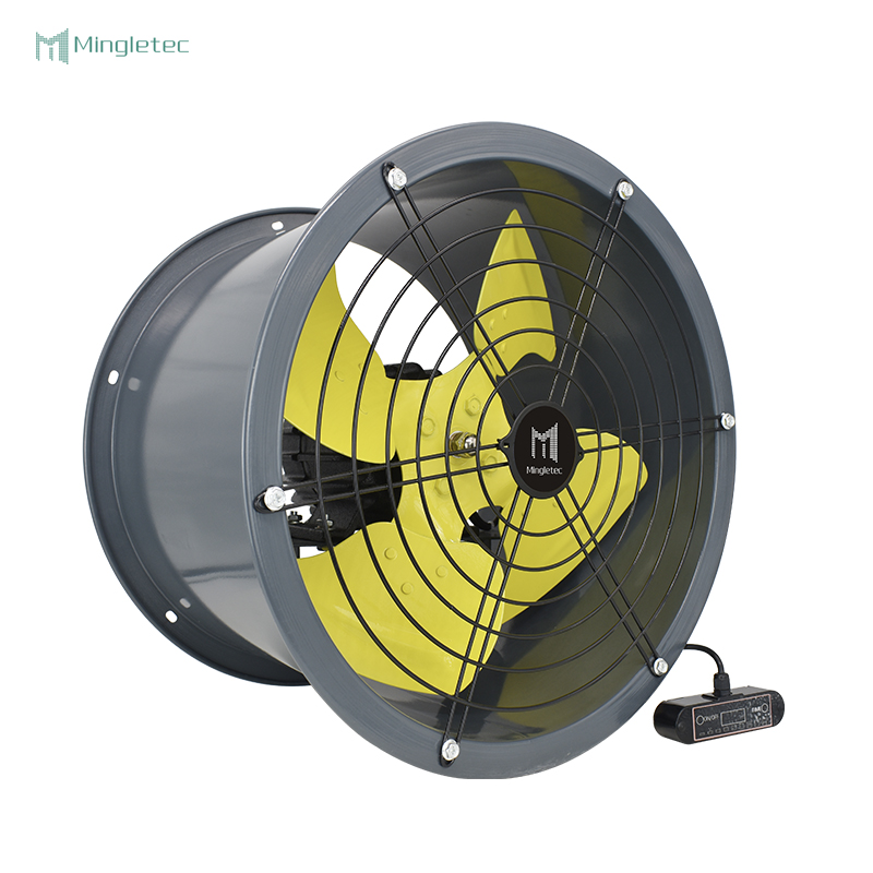 BLDC industrial touch screen control axial fan