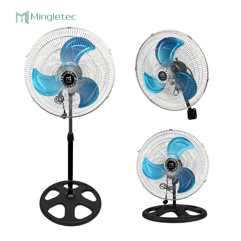 blue 3 blade of 3 in 1 for stand fan/ wall fan/ table fan
