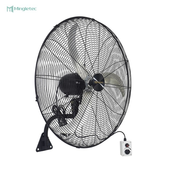 Factory Use Industrial Oscillating Wall Mount Fan