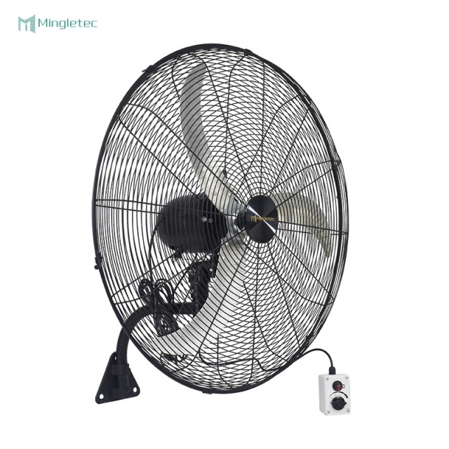 Factory Use Industrial Oscillating Wall Mount Fan