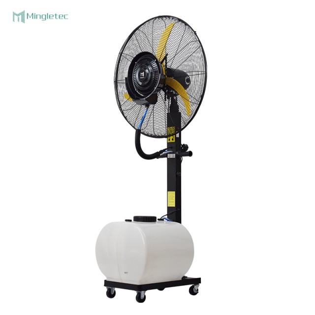 Outdoor Use Industrial Mist Fan with 60L Water Tank