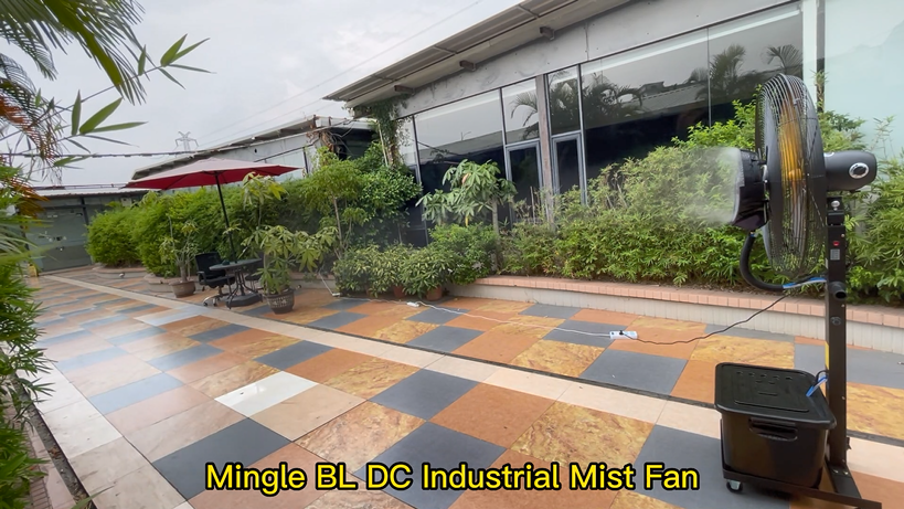 26 30 inch BLDC industrial mist fan