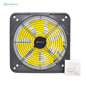 Warehouse Use BLDC Full Metal Wall Mounted Exhaust Ventilation Fan