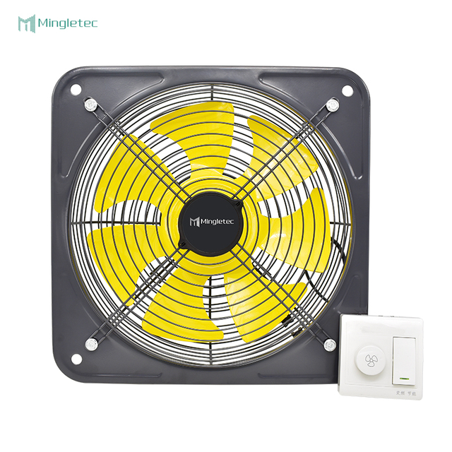 Warehouse Use BLDC Full Metal Wall Mounted Exhaust Ventilation Fan