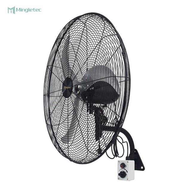 Factory Use Industrial Oscillating Wall Mount Fan