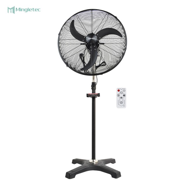 High Speed Industrial Stand Fan with Remote Control