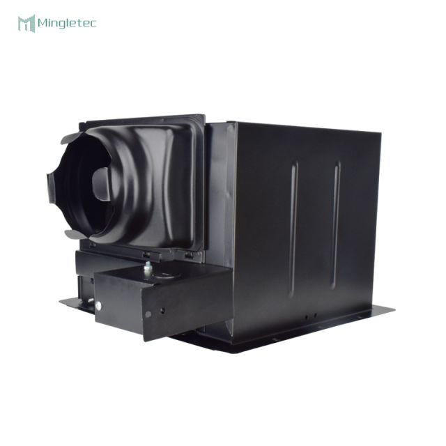 Metal housing