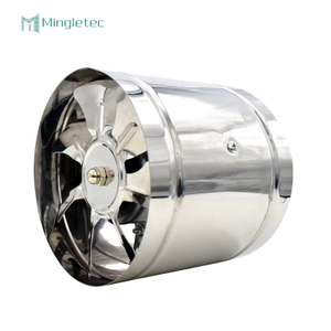 220v Stainless Steel Silent Extractor Axial Flow Fan for Kitchens