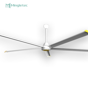 Heavy Duty Farmhouse Powerful White Ceiling Fan with Pmsm Motor