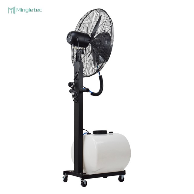 30inch oscillating industrial water spray cooling fan